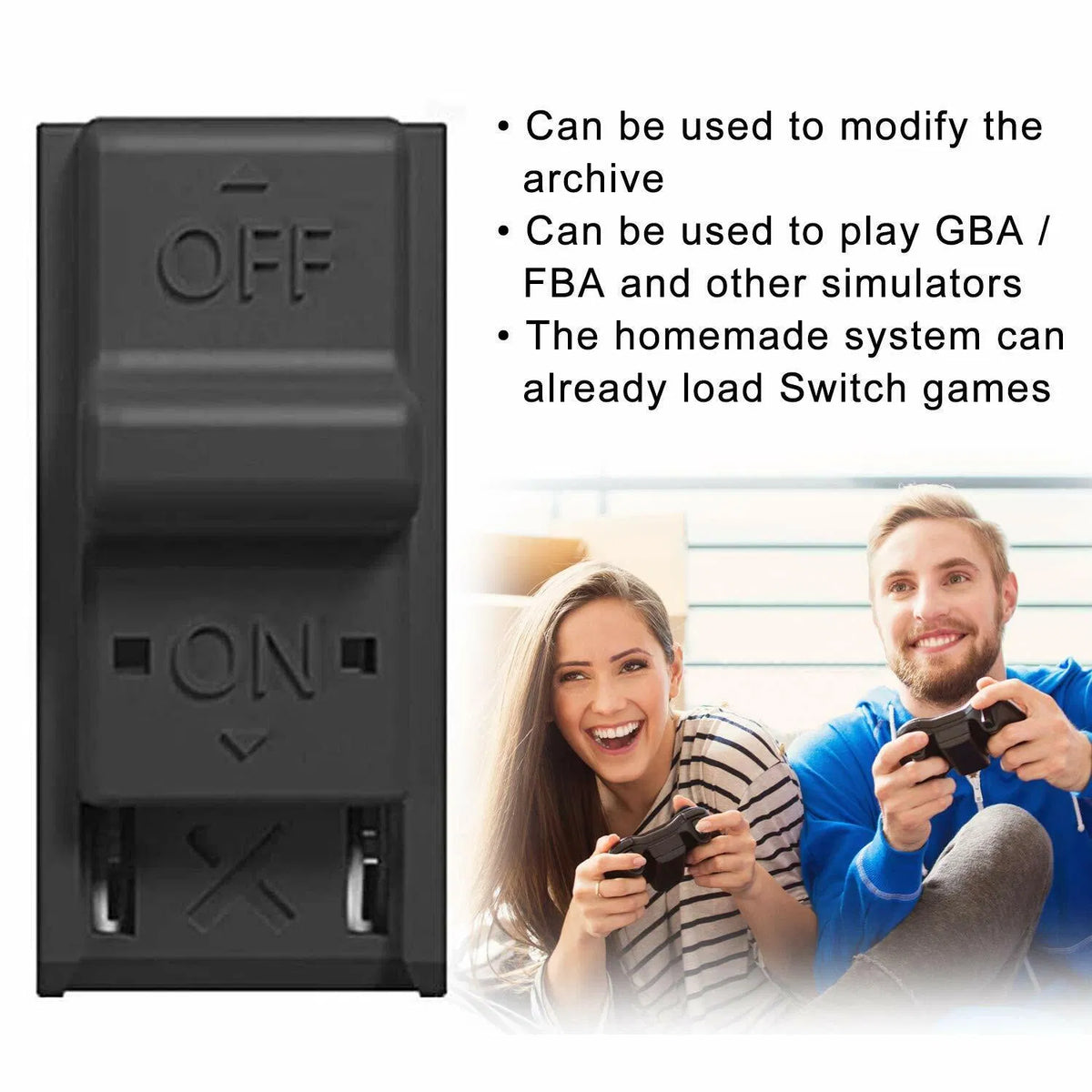 BLACK RCM Tool Clip Short Circuit Jig For Nintendo Switch Loader Recovery Mode - view 8