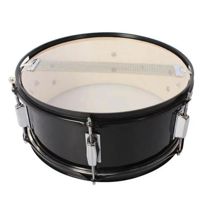 14 X 5.5 Inches Professional Marching Snare Drum & Drum Stick & Strap & Wrench Kit Black - view 5