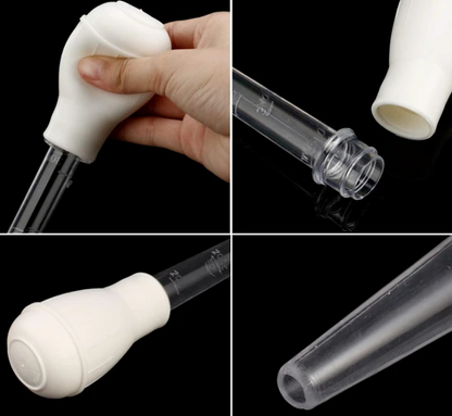 2 PCS Meat & Poultry Baster Heat Resistant BPA Free Turkey Syringe Flavor 30ML - view 3