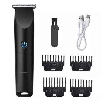 Men Pro Electric Hair Clippers Beard Trimmer Cutting Barber Shaving Machine Black Logistics Only For USPS. TK TMEU Only - view 4