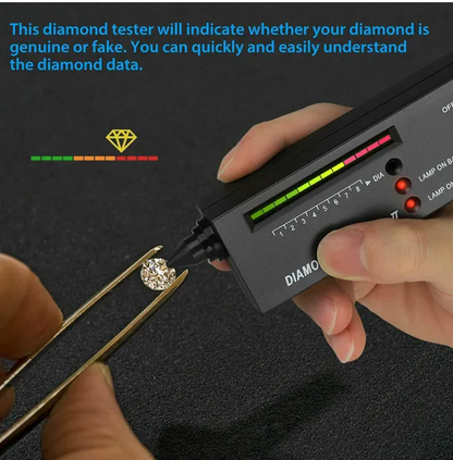 Portable Diamond Tester Selector Illuminated Jewelry Gemstone Testing Tool Kit - view 5