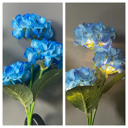 Solar Hydrangea Lights Floor Outlet Outdoor Garden Decorative Lights - view 8