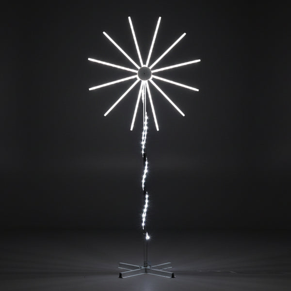 8.3FT Lighted Firework Light With Stand Christmas Decorations, Lighted Holiday Decor With 180 RGB LED Lights - view 9