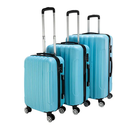 3-in-1 Multifunctional Large Capacity Traveling Storage Suitcase Blue - view 3