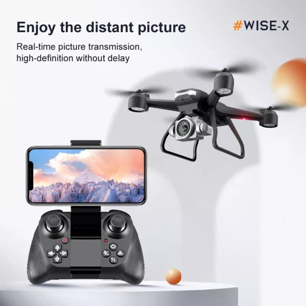 2026 Professional Drone 6K HD Dual Camera Wifi FPV Portable RC Quadcopter 2 BATTERY - view 4