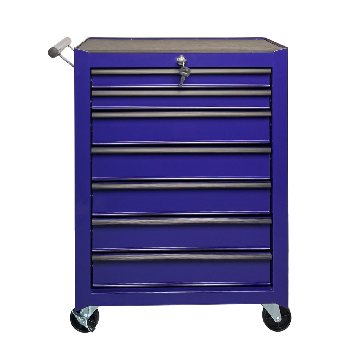 Rolling Metal Tool Chest With 7 Drawers, 20inch 7-Drawer Tool Chest Cabinet With Ball Bearing Drawer Slides