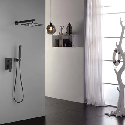 10 inch Shower Head Bathroom Luxury Rain Mixer Shower Complete Combo Set Wall Mounted - view 3