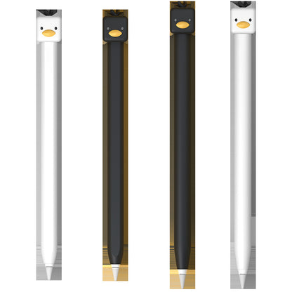 Compatible With Stylus Yellow Duck Silicone Sliding Anti Fall Pen Case - view 5
