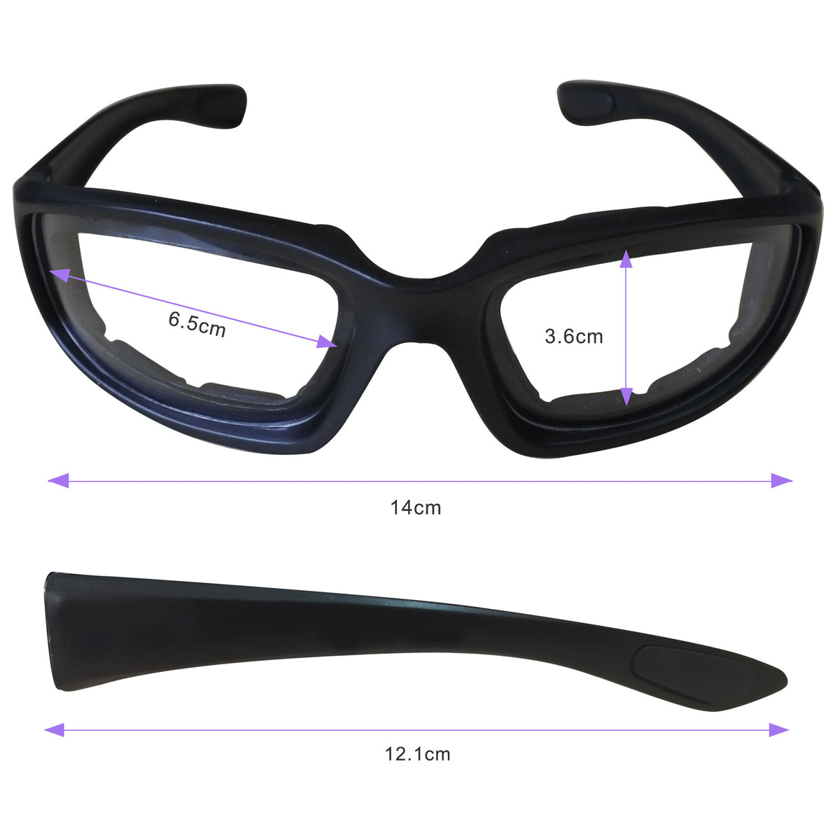 Cycling Sunglasses Chopper Outdoor Sports Glasses For Men Women Wrap Around UV400 Protection For Fishing Driving - view 2
