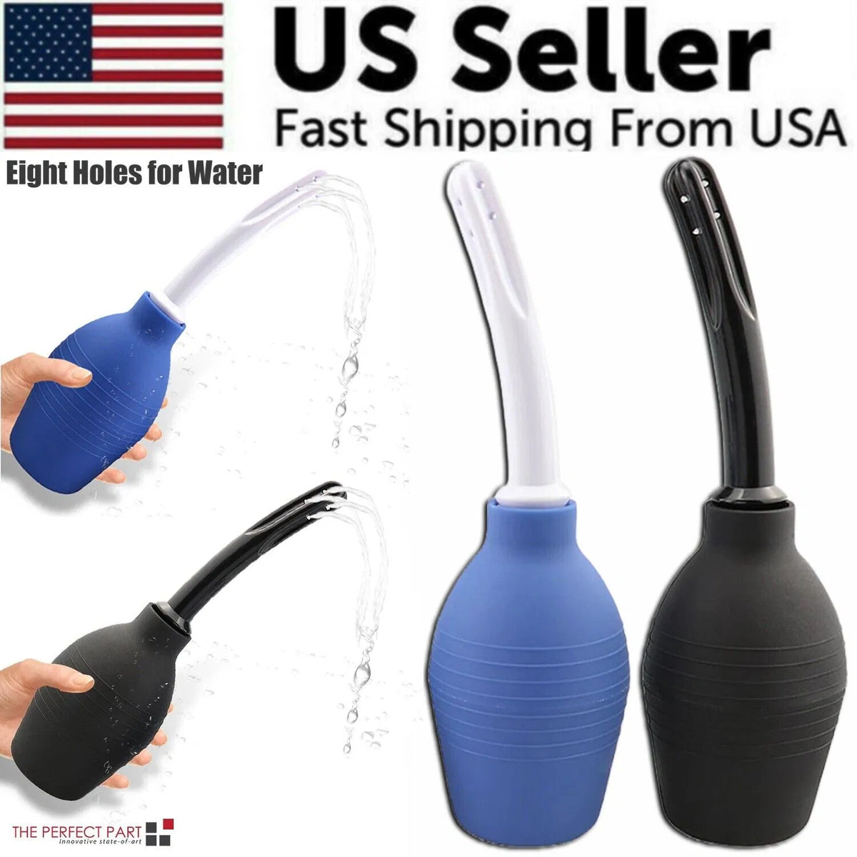 310ml Vaginal Bulb Douche Colonic Irrigation Rubber Enema Bag Cleaner Kit