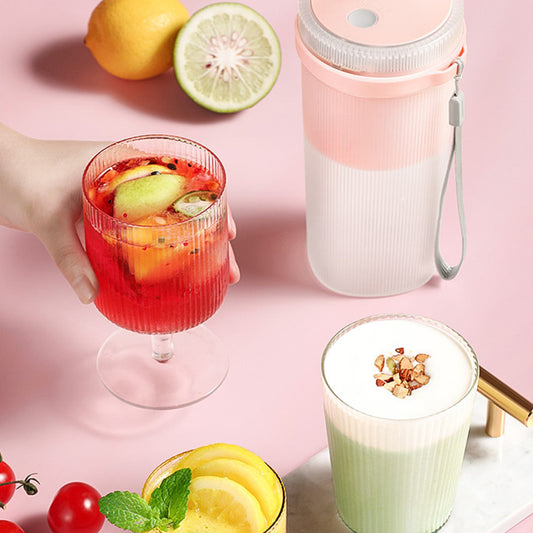 Multi-Function Portable Blender Electric Juicer Cup Sports Bottle Fruit Blender USB Rechargeable Smoothie Blender - view 2