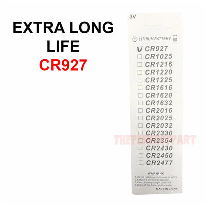 5 PCS CR927 DL927 BR927 LM927 KCR927 927 Lithium Battery 3V Button Cell Watch US - view 8