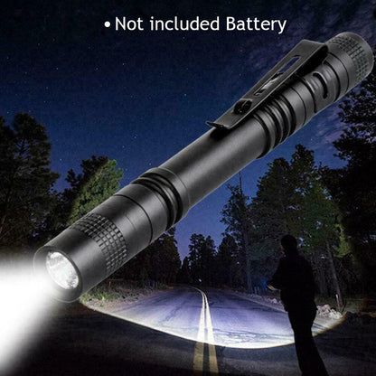 Tactical Flashlight Small LED Torch Light Mini Super Bright Penlight Work Light - view 4