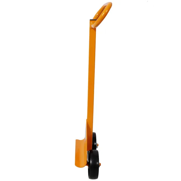 Drywall Dolly Cart With Wheels,Panel Dolly 220lbs Load Capacity,Panel Service Cart,Moving Panels,Yellow - view 3