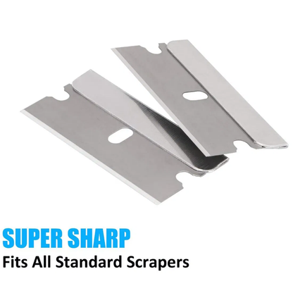 Razor Blades Single Edge Extra Sharp Heat Treated Safety Knife Scrapers - view 5