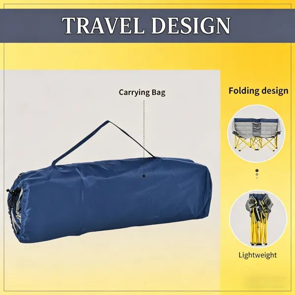 Double Folding Chair - view 4
