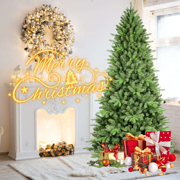 Artificial 6ft Green Christmas Tree With 1168 PE PVC Mixed Branch Tips - view 3