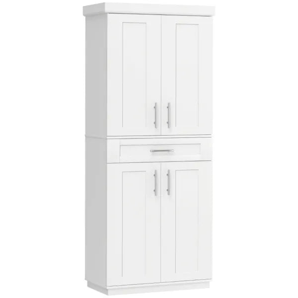 Storage Cabinet With Adjustable Shelves 30 Inches X 15.75 Inches X 72 Inches For Kitchen - view 2