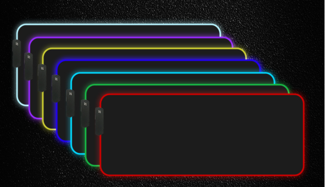 RGB Mouse Pad Luminous Mouse Pad Led Mouse Pad - view 3
