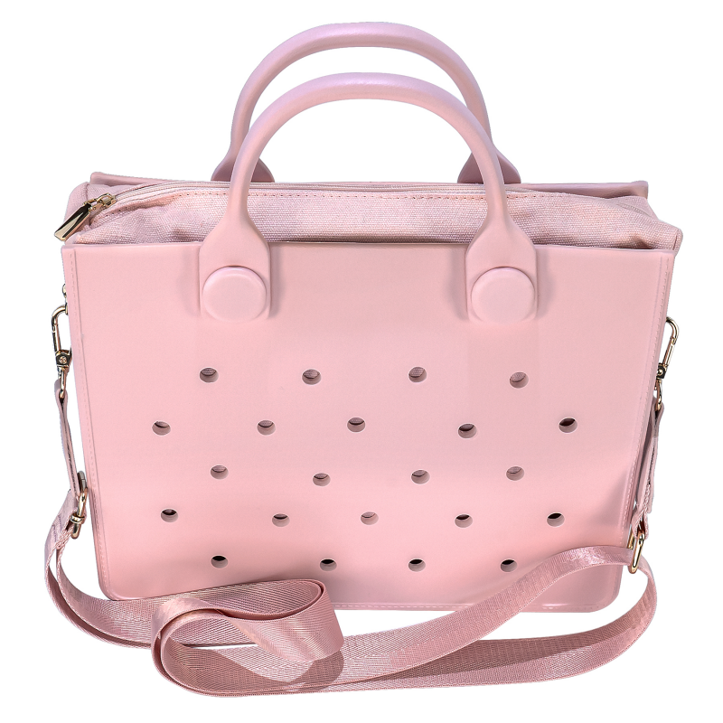 Waterproof EVA Handbag Punching Women's Tote Bags With Shoulder Strap For Women Hand Tote Bag Beach Bag - view 5