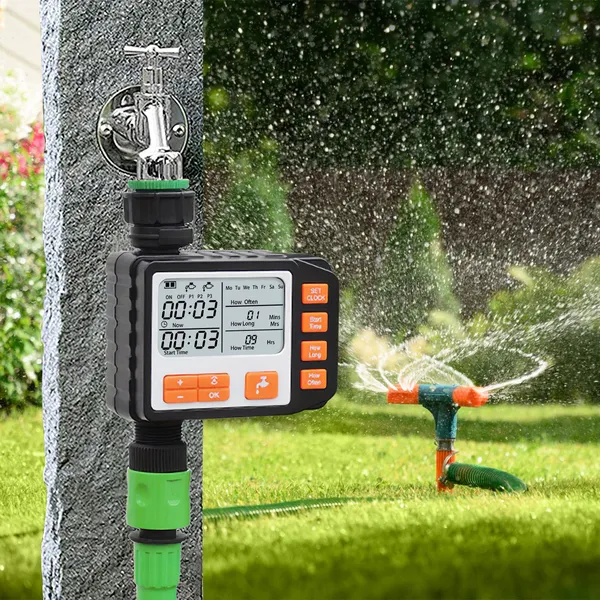 Sprinkler Timer With 3 Watering Programs Manual Mode Automatic