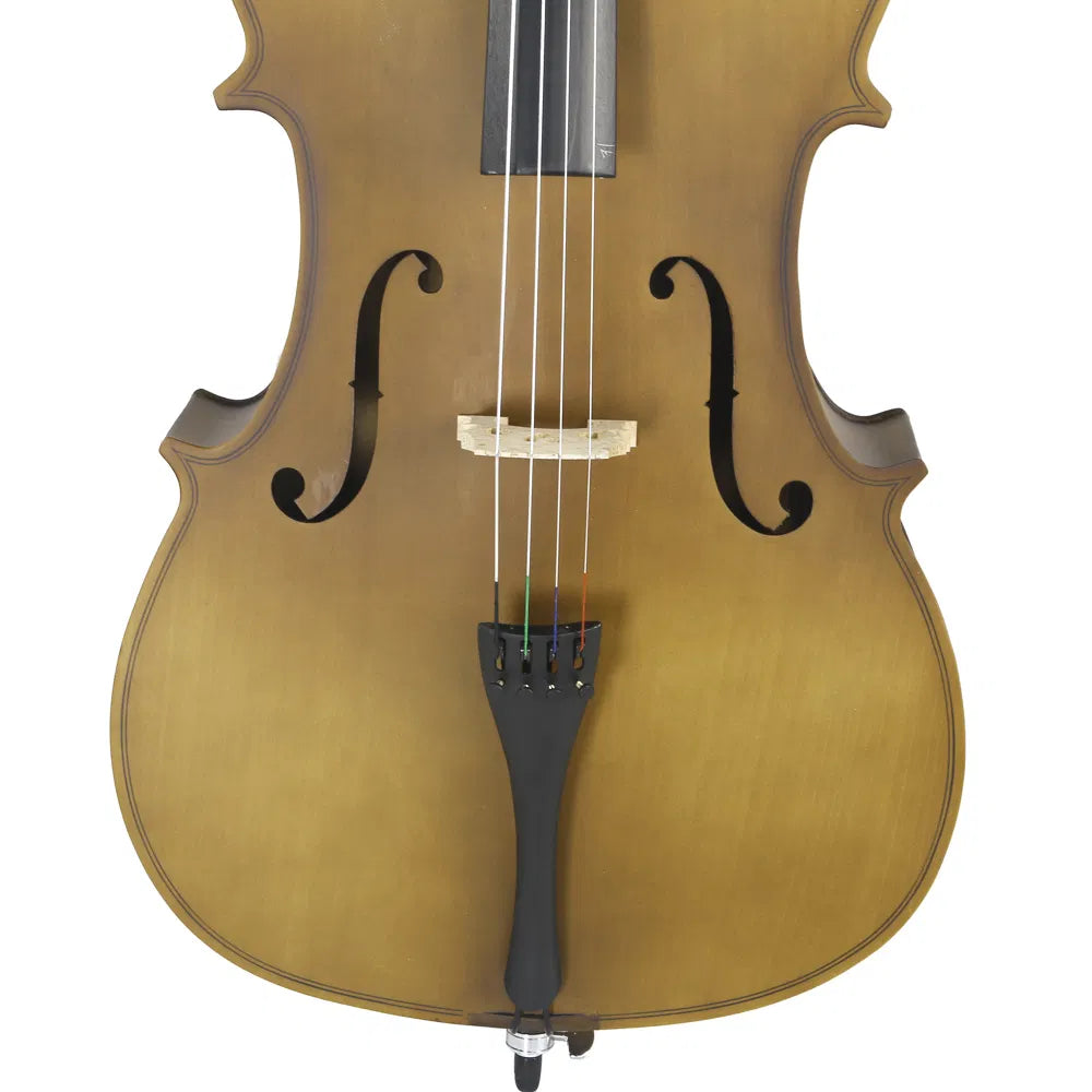 4/4 Acoustic Cello Case Bow Rosin Wood Color (Old code:86308904) - view 6