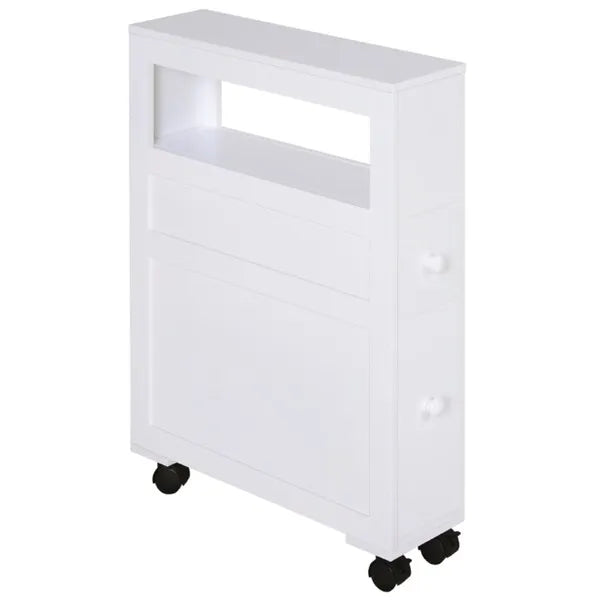 Bathroom Side Storage Cabinet - White - view 5