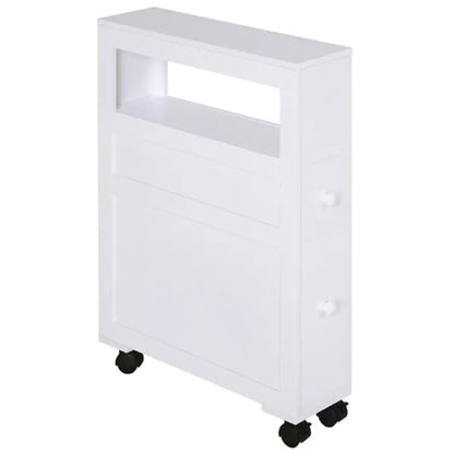 Bathroom Side Storage Cabinet - White - view 5