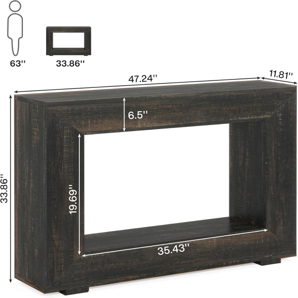 Long Console Table Living Room Table - view 4