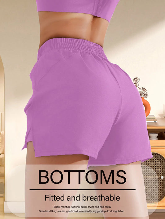2-in-1 Mesh Workout Shorts Breathable, Anti-See-Through, Built For Summer Moves - view 2