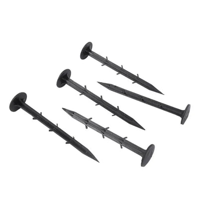 50PC 4.5inch Plastic Lawn Turf Spikes, Groundsheet Fixing Spikes, Outdoor Turf Fixing Spikes, Windproof And Durable
