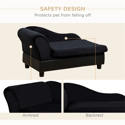 Dog Bed / Rattan Pet Sofa - view 3