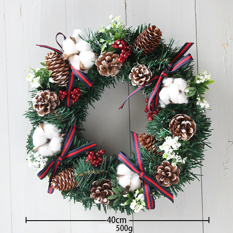 30cm 40cm Christmas Wreath Ornaments Christmas Wreath - view 7