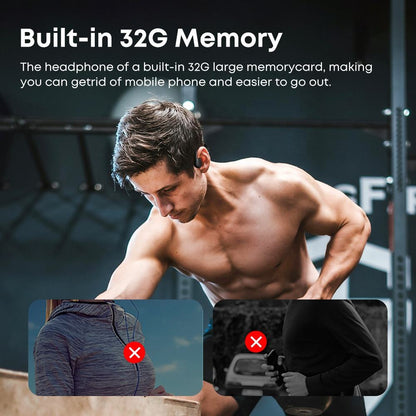 IPX8 Waterproof Headset Swimming Bluetooth Headphones With 32G TF Card Sports Wireless Earbuds Stereo Bone Conduction - view 6