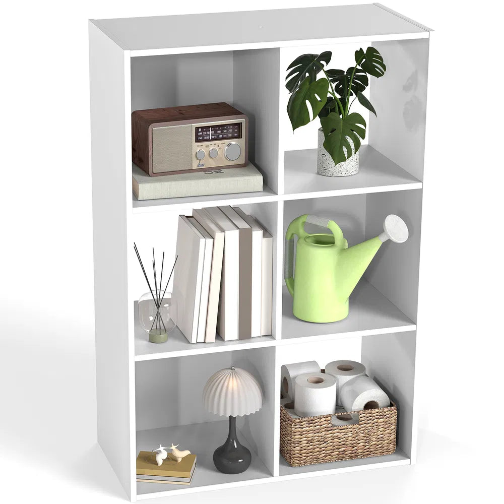 Cube Storage Organizer - Open Cube Bookshelf With Removable Back Panels, Display Storage Bookcase For Living Room - view 3