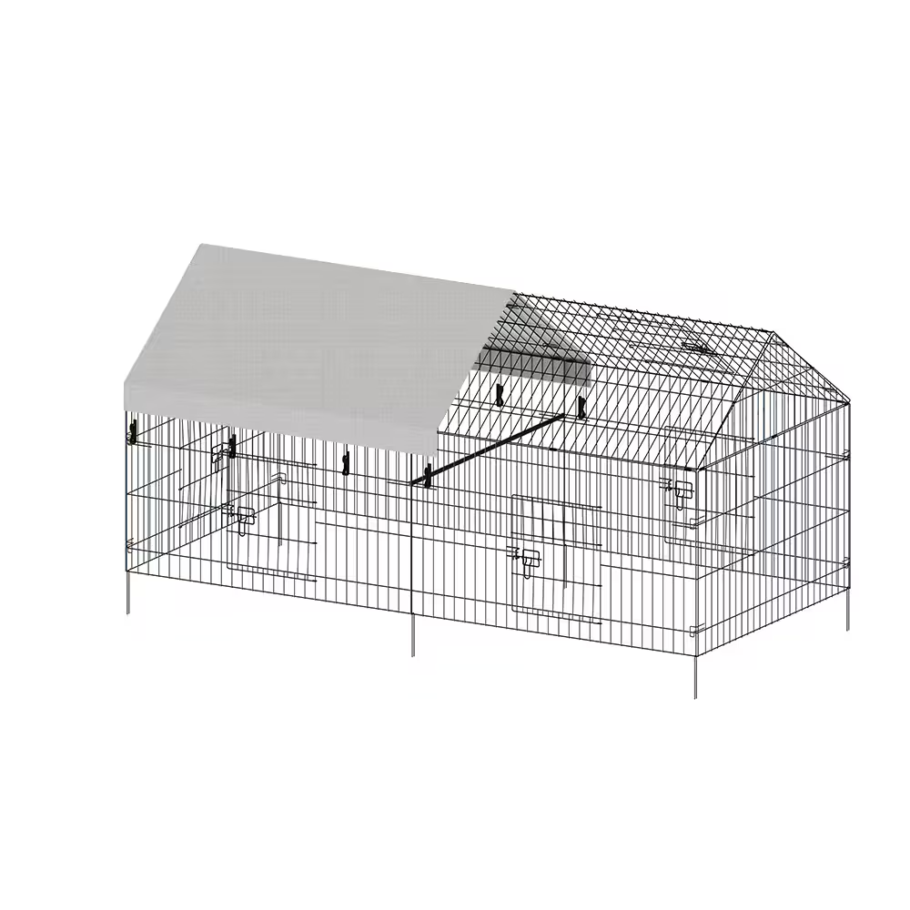 Pointed Wire Chicken Coop For Poultry Breeding - view 8