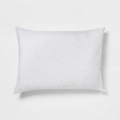 Standard/Queen Soft Machine Washable Plush Pillow White - view 3
