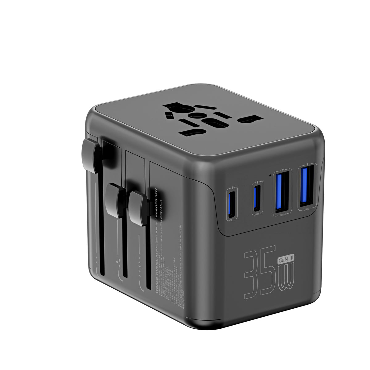 Multifunctional Wireless Travel Plug Adapter - view 10
