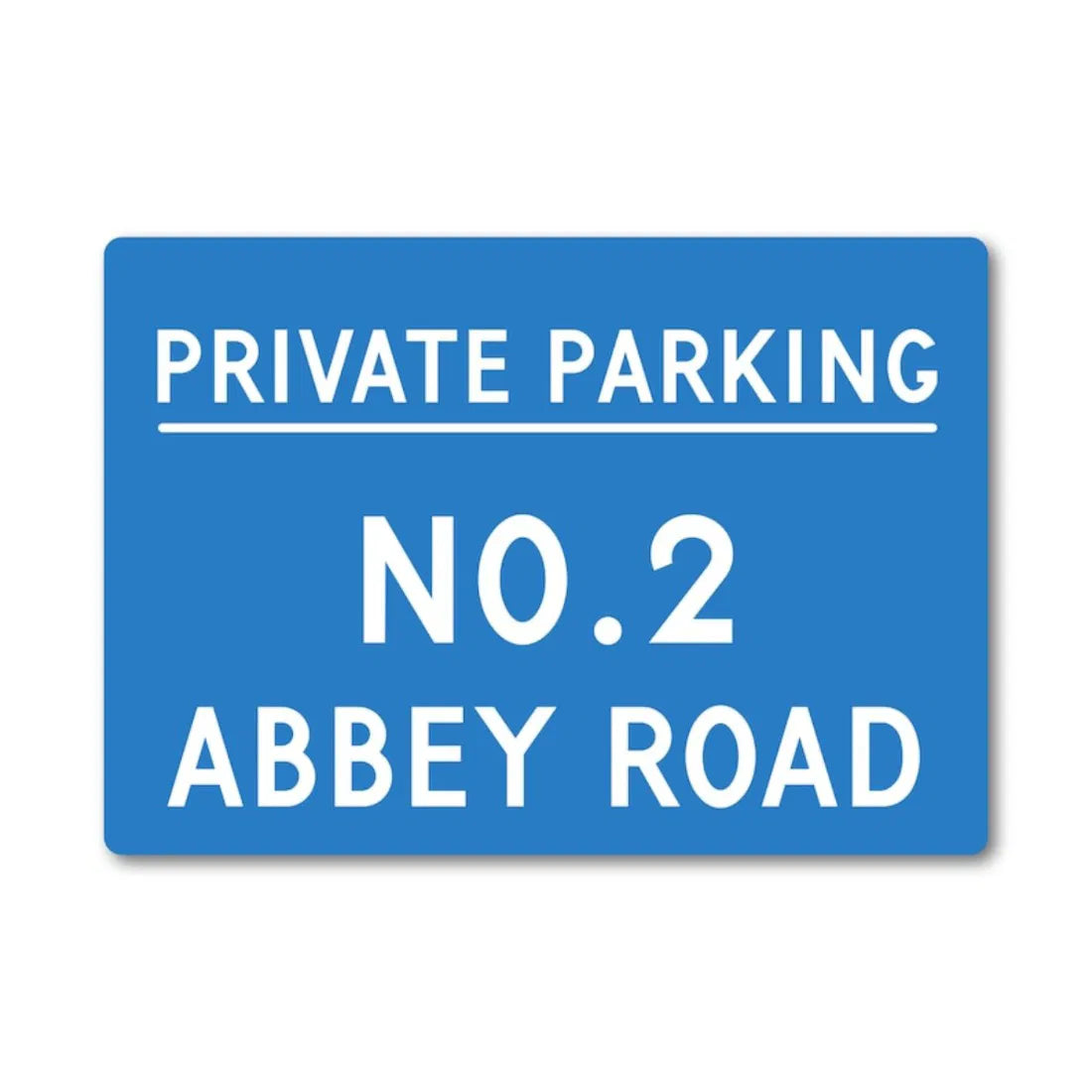 Personalized Metal Private Parking Sign Custom House Number Street Name - view 4