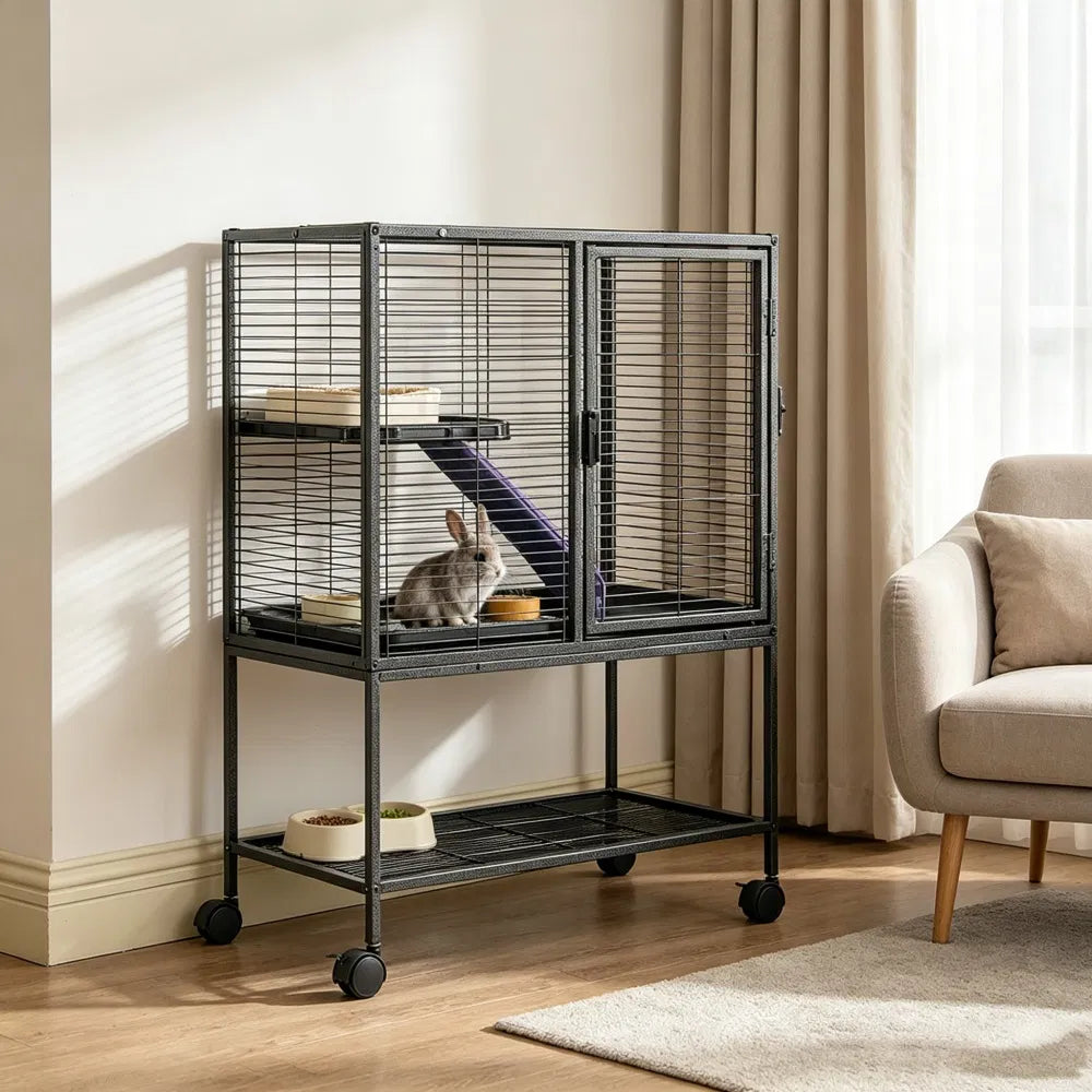 Animal Cage with Non-Slip and Easy to Clean for Outdoor - view 2
