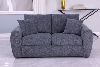Modern Minimalist Comfortable Compressed GREY Sofa - view 3
