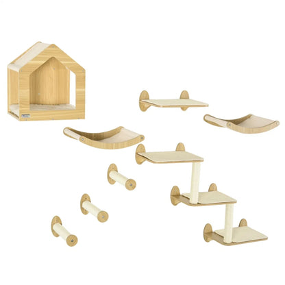 Cat Shelf Set, Cat Tower - view 5