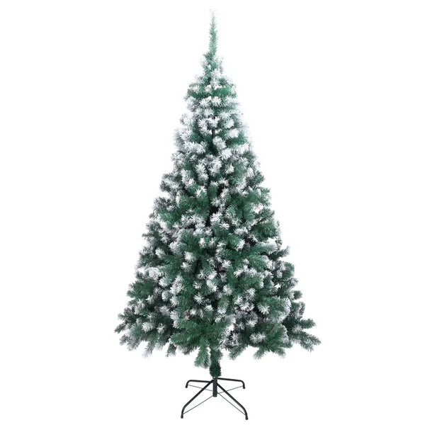 7FT Spray White PVC Christmas Tree 870 Branches - view 2