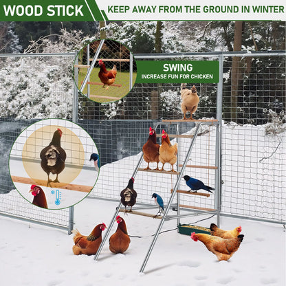 103 x 50 x 100cm Outdoor chicken perch - view 3