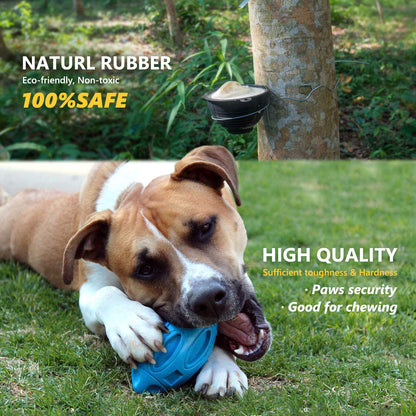 Pet Supplies Dog Toys Rubber Sounding Rugby Wear-Resistant Bite-Resistant Sounding Dog Ball - view 2