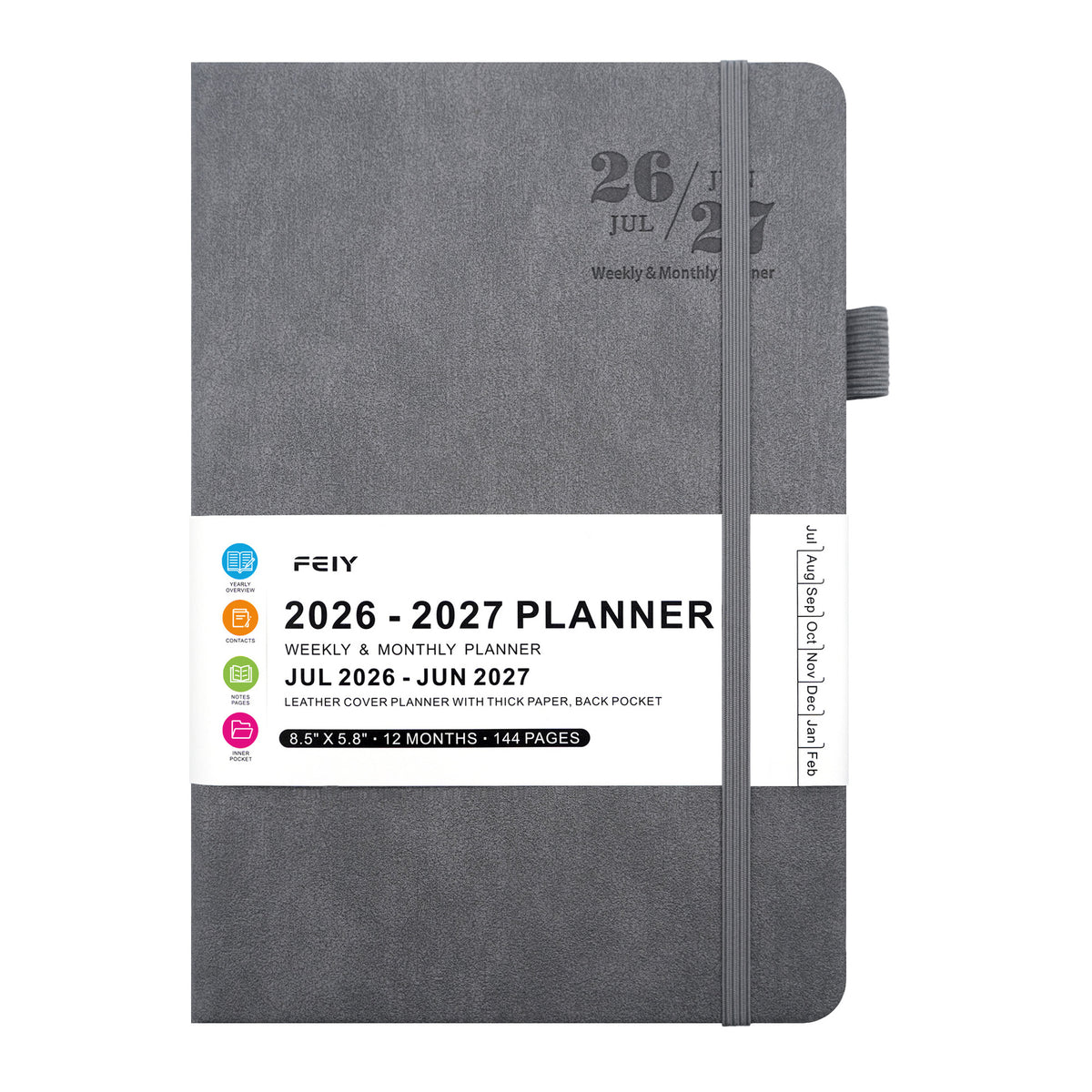 2026-2027 English Weekly Planner Notebook - view 9