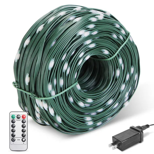 330FT LED String Lights Outdoor Christmas Decoration Lights With Remote IP44 Waterproof 8 Lighting Modes 8 Brightness - view 2