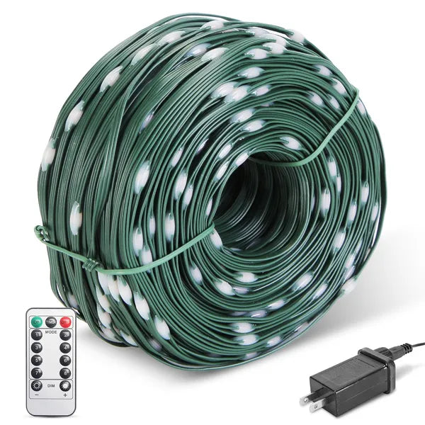 330FT LED String Lights Outdoor Christmas Decoration Lights With Remote IP44 Waterproof 8 Lighting Modes 8 Brightness - view 2