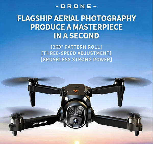 The Cool New X5 Smart Drone Features An Intelligent Aerial Camera, Brushless Motor, One-key Takeoff