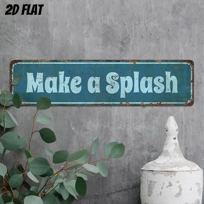 Aluminum Sign Decorative Wall Hanging For New Year Valentine Gift Home Ornament - view 3